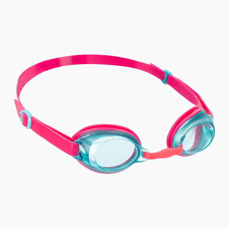 Speedo Jet V2 Kit nuoto per bambini Cuffia + Occhiali assortiti arancio/rosa fluo 2