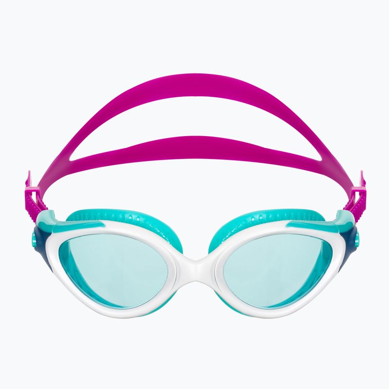 Occhiali da nuoto Speedo Futura Biofuse Flexiseal Dual Female diva/bianco/menta piperita 2