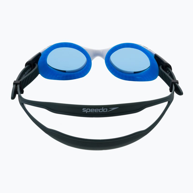 Occhiali da nuoto Speedo Futura Biofuse Flexiseal oxid grigio/bianco/blu 5
