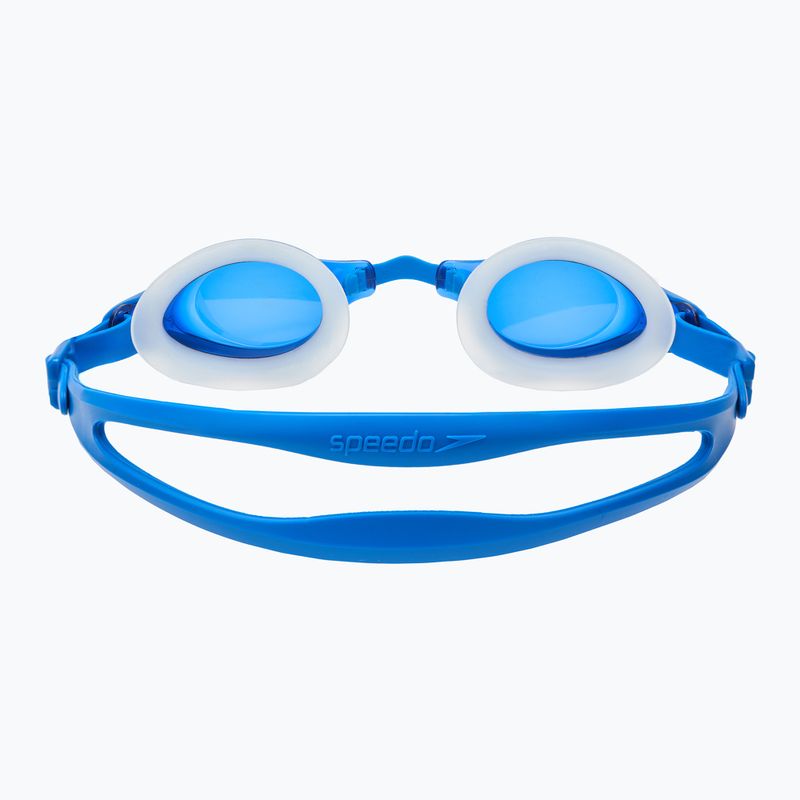 Occhialini da nuoto Speedo Mariner Supreme Optical clear / blu neon 4