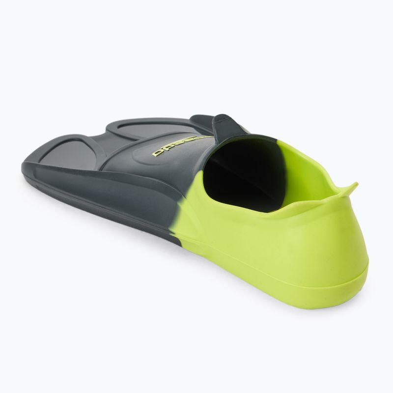 Pinne da nuoto Speedo Biofuse Training oxid grey / lime punch 4