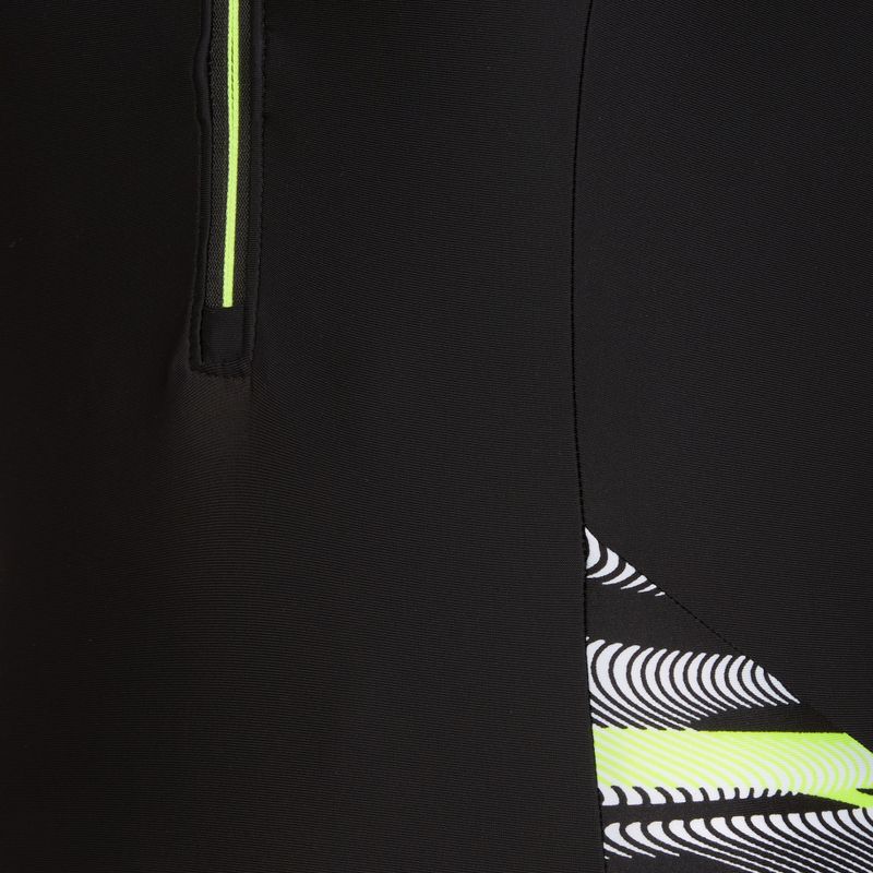 Speedo Reflect Wave nero/verde, costume intero da donna 3