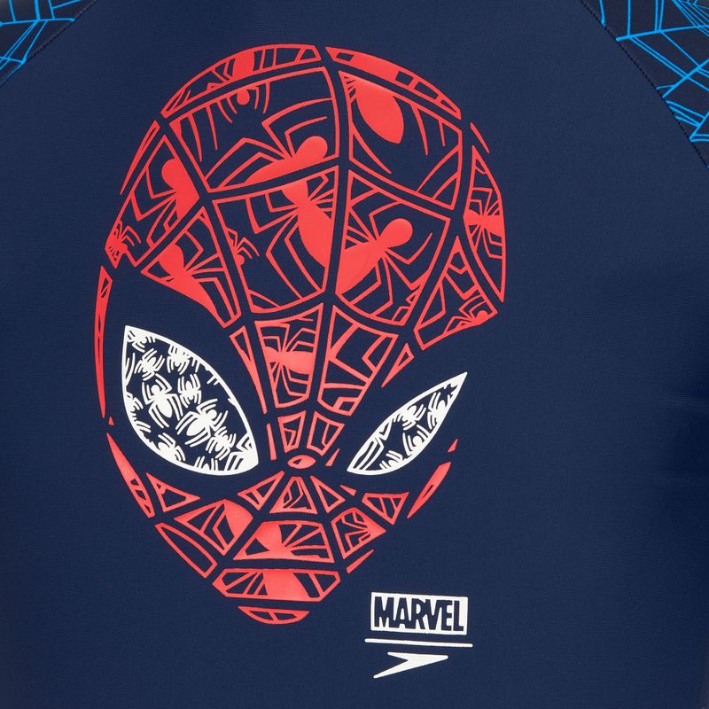 Maglietta da bagno Speedo per bambini Spider-Man Sun Top blu 3