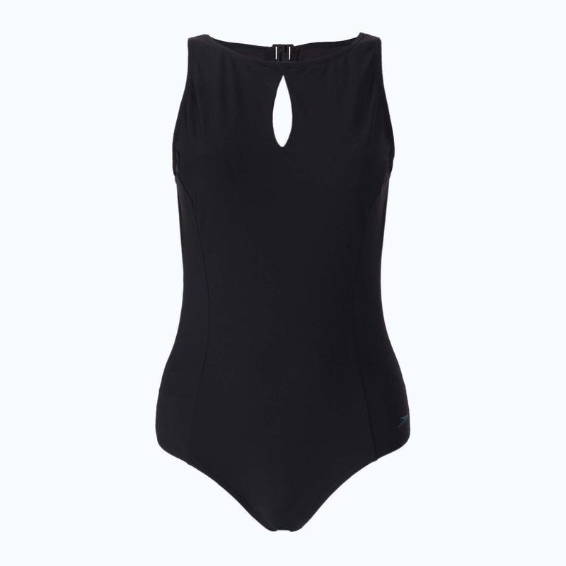 Speedo Vivashine nero, costume intero da donna