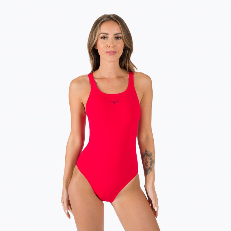 Speedo costume intero da donna Endurance+ Medalist rosso