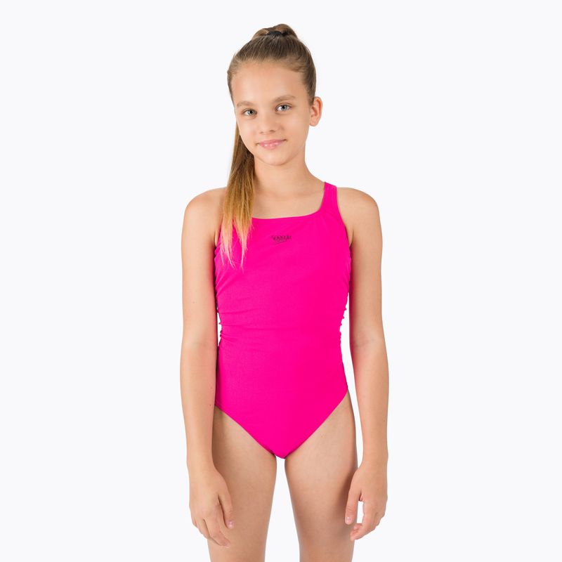 Costume intero da bambino Speedo Essential Endurance+ Medalist rosa 4