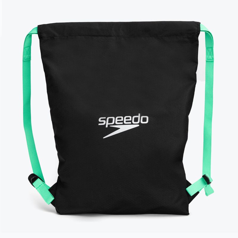 Borsa da piscina Speedo nero/verde