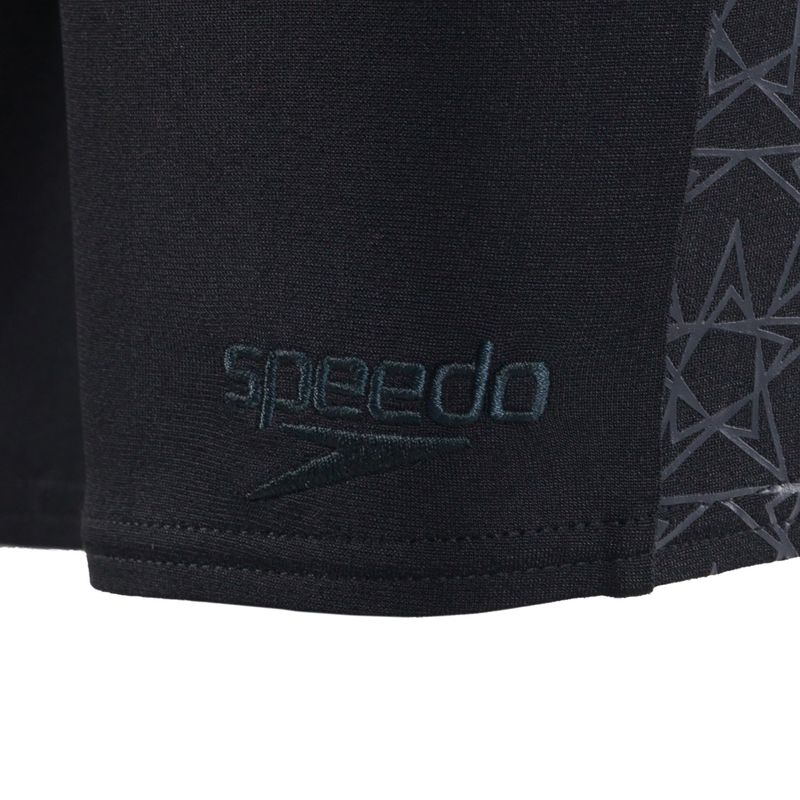 Costume da bagno Speedo Boomstar Splice da uomo nero/grigio 3