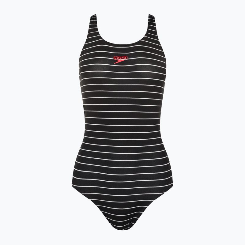 Speedo Endurance+ Medalist nero/bianco, costume intero da donna