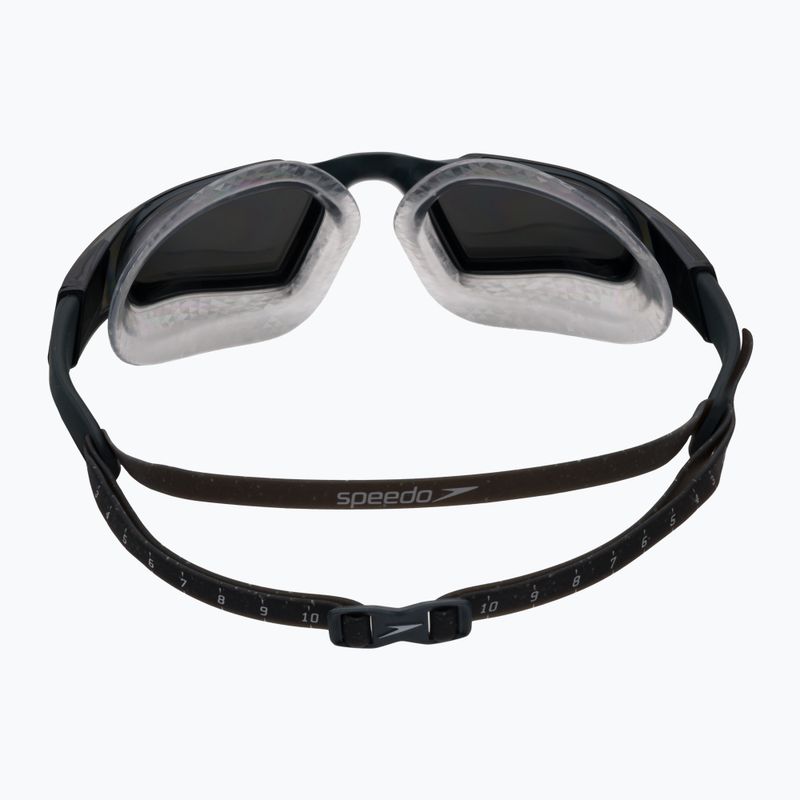 Occhiali da nuoto Speedo Aquapulse Pro Mirror oxid grigio/argento/cromo 5