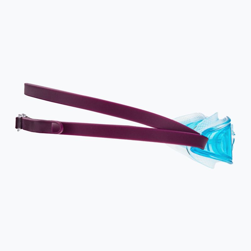 Occhialini da nuoto per bambini Speedo Hydropulse deep plum/clear/light blue 3