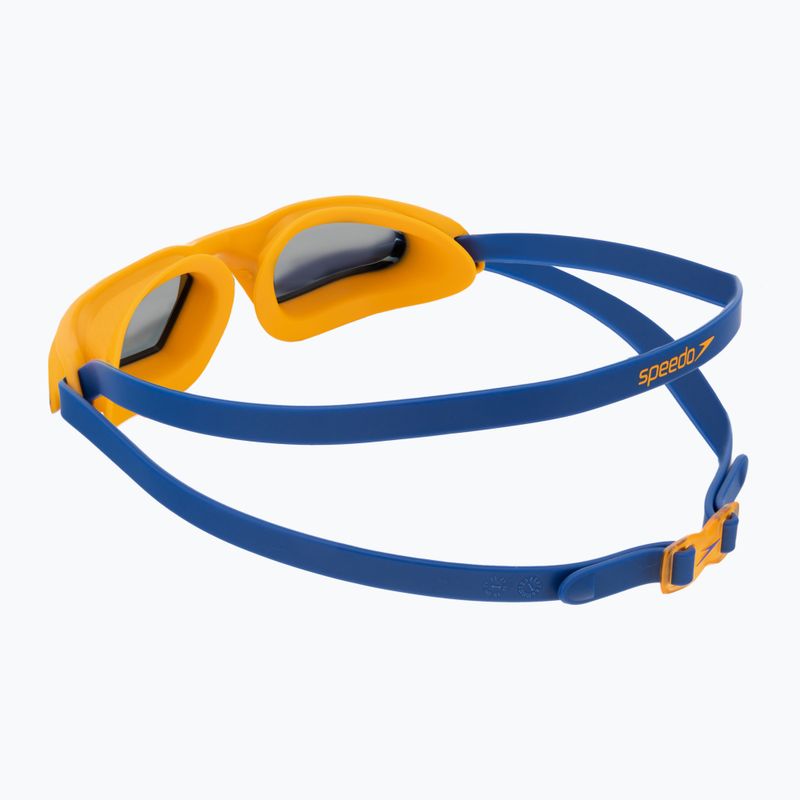 Occhialini da nuoto Speedo Hydropulse a ultrasuoni/mango/fumo per bambini 4