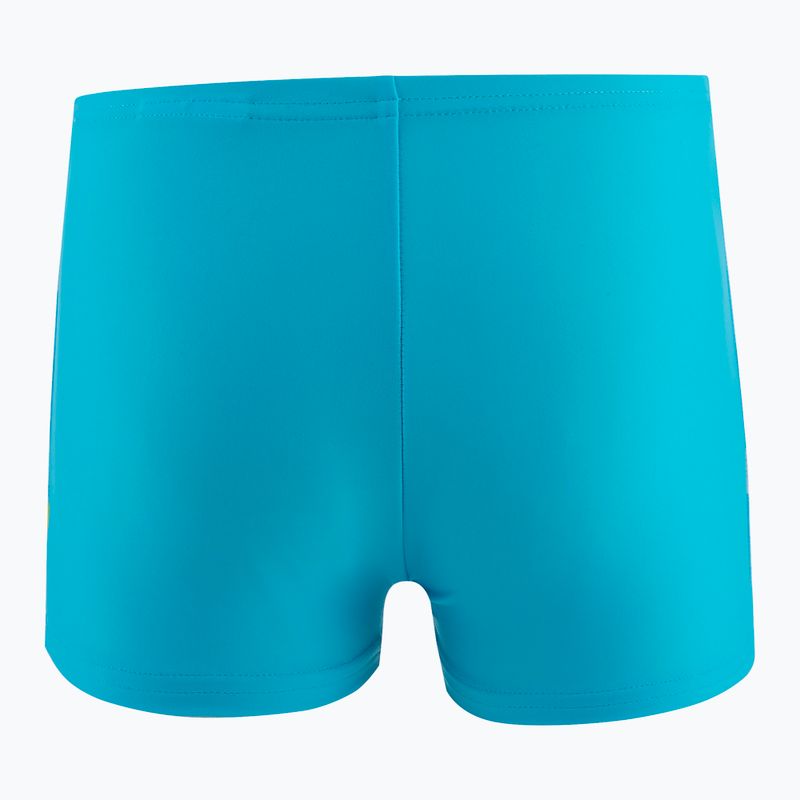 Speedo Turtle Placement, costume da bagno per bambini blu/giallo 2