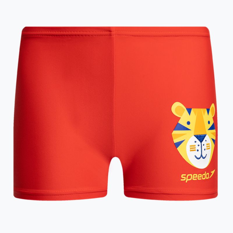 Costume da bagno Speedo per bambini Applique rosso