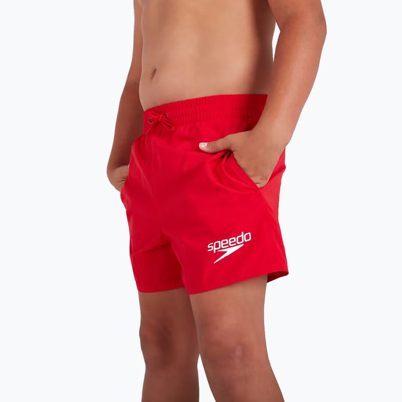 Speedo Essential 13" pantaloncini da bagno per bambini fed red 6