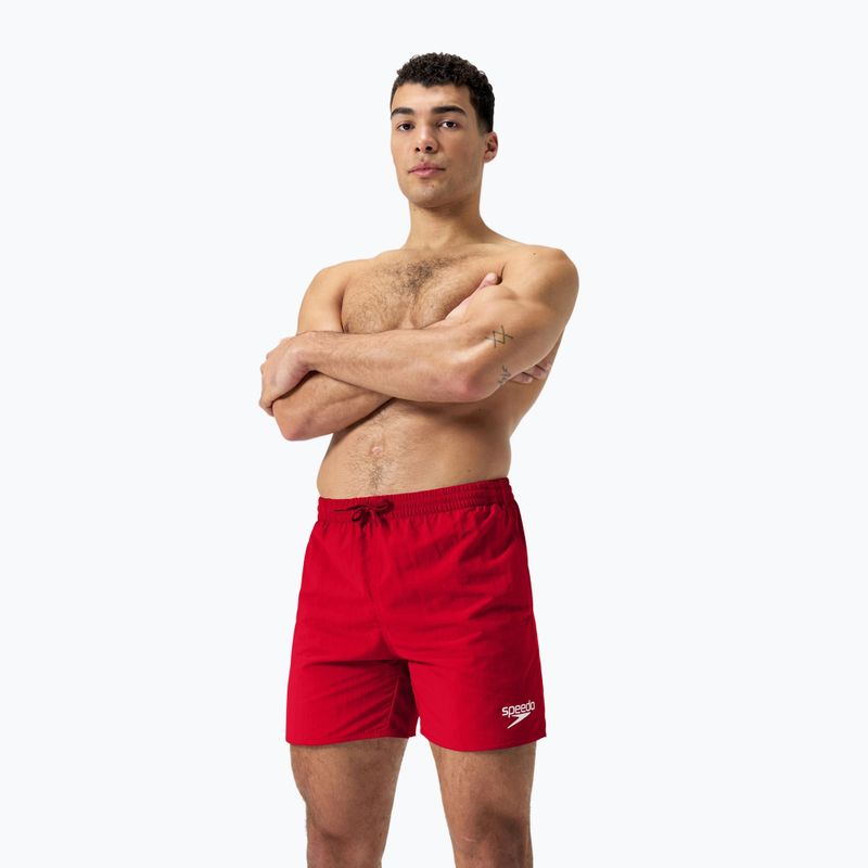 Speedo Essentials 16" Watershort Uomo fed pantaloncini da bagno rossi 4