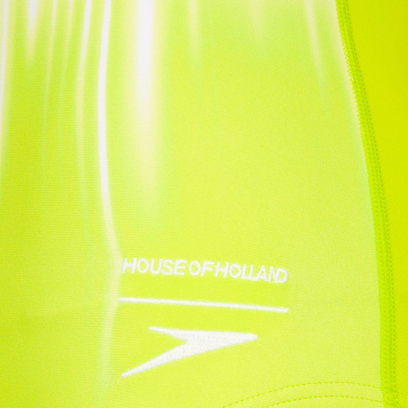 Costume intero Speedo Printed Medalist verde/bianco per donna 3