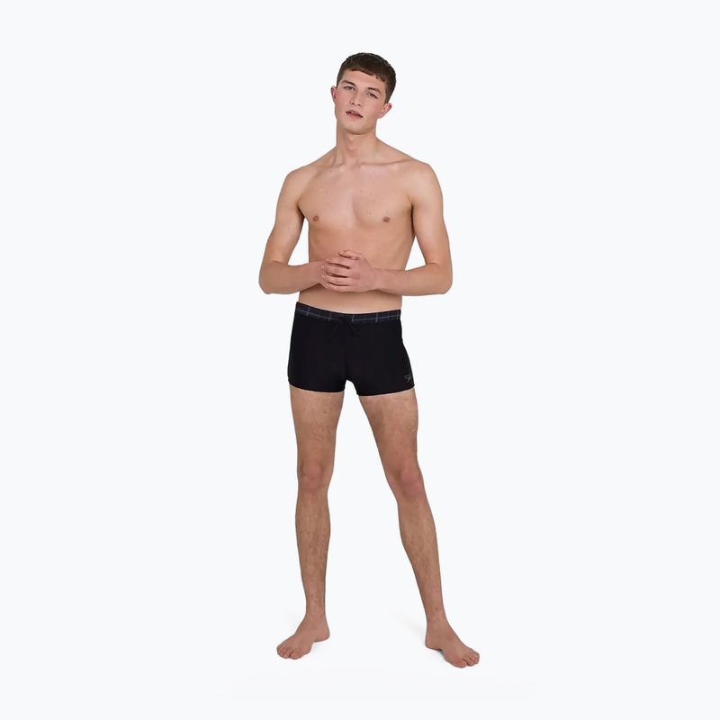 Boxer da bagno Speedo Valmilton nero per uomo 6