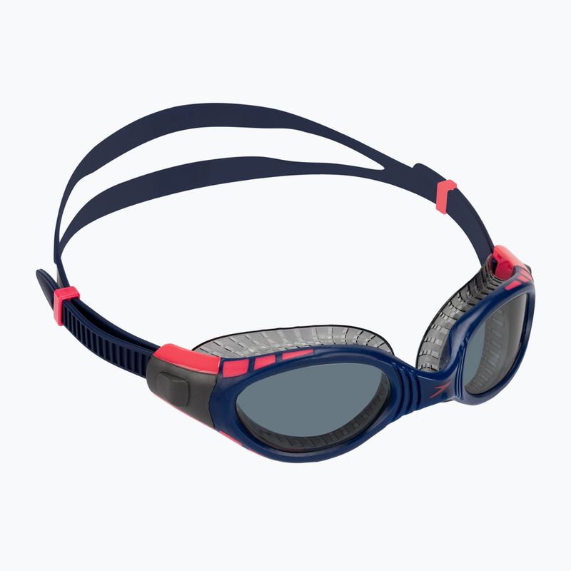 Occhiali da nuoto Speedo Futura Biofuse Flexiseal Tri nvy/phoenix red/charcoal