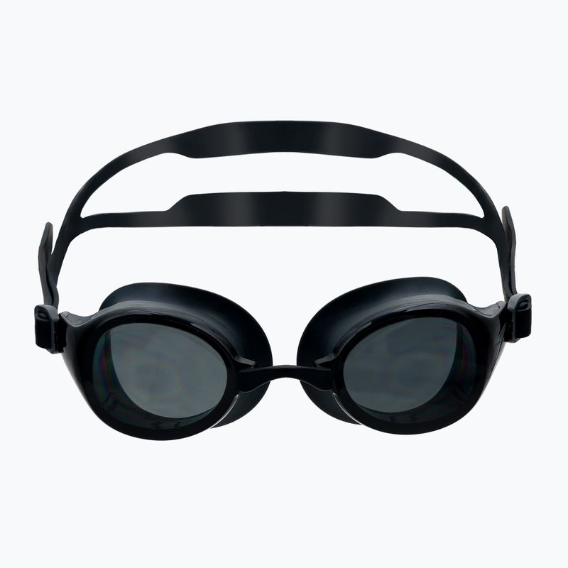 Occhialini da nuoto Speedo Hydropure nero/antracite/ fumo 2