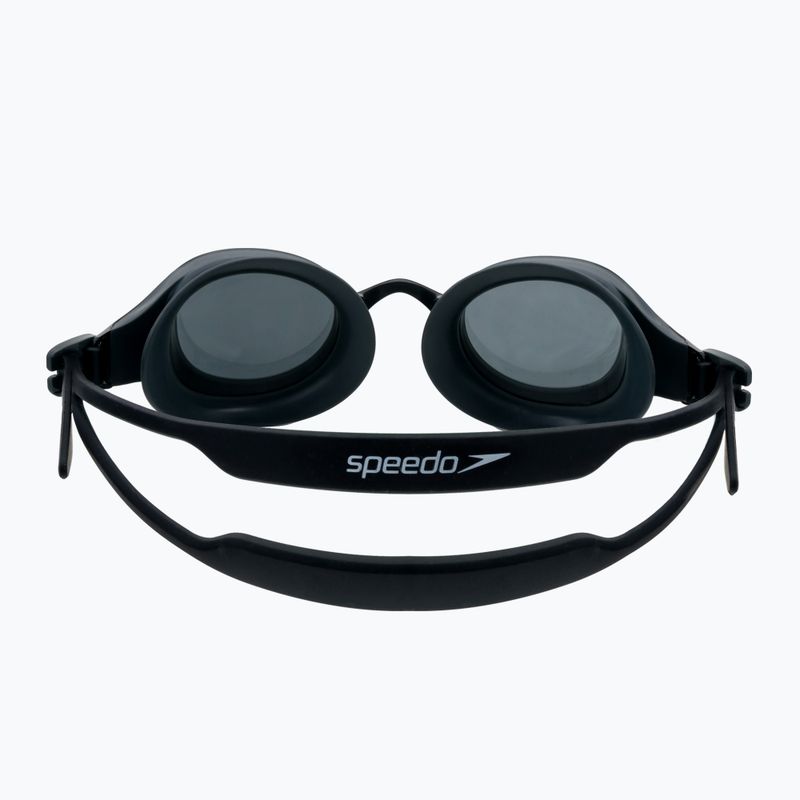 Occhialini da nuoto Speedo Hydropure nero/antracite/ fumo 5