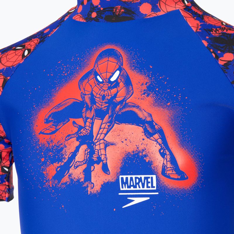 Maglietta da bagno Speedo per bambini Spider-Man Sun Top blu/rosso 3