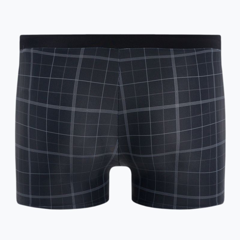 Boxer da bagno Speedo Valmilton nero/grigio per uomo 2