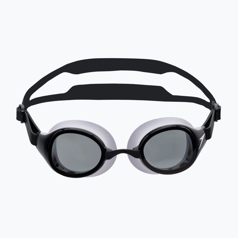 Occhialini da nuoto Speedo Hydropure nero/bianco/fumo 2