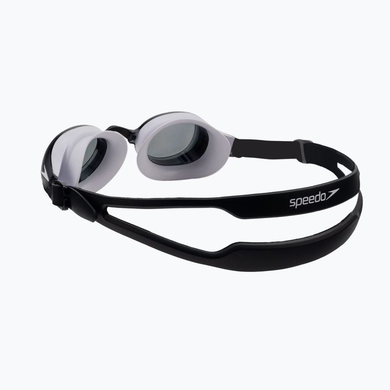 Occhialini da nuoto Speedo Hydropure nero/bianco/fumo 4