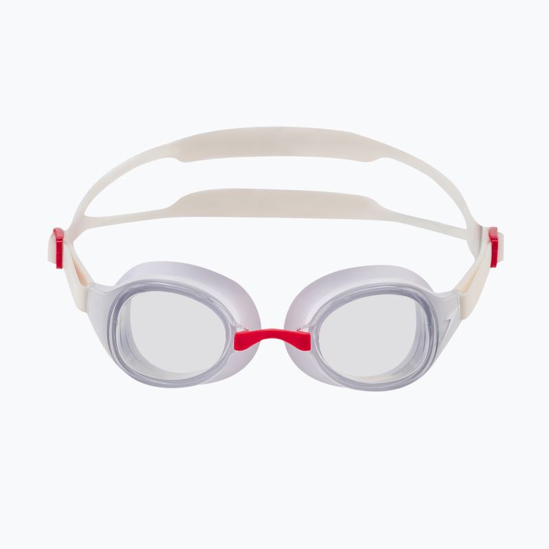 Occhialini da nuoto Speedo Hydropure bianco/rosso/chiaro 2