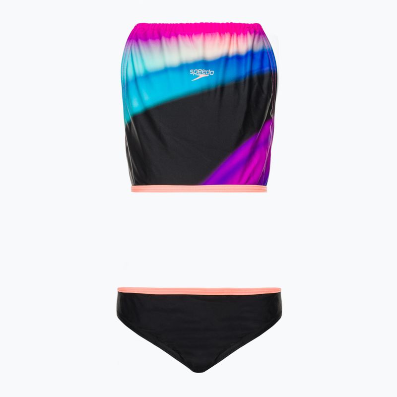 Speedo Star nero/arancione, costume da bagno a due pezzi per bambini 6