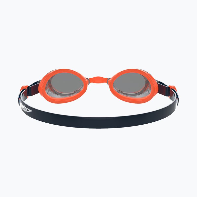 Occhialini da nuoto Speedo Jet Mirror Junior navy/arancio vulcanico/cromo 7