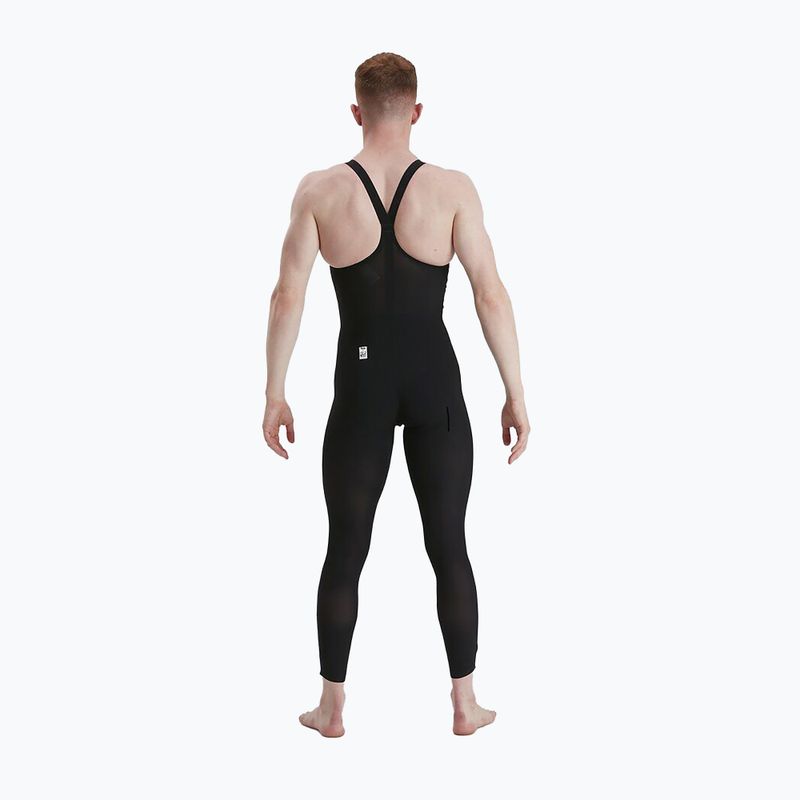 Speedo Fastskin LZR Elite Openwater Closedback Body da uomo nero/blu fiamma 4