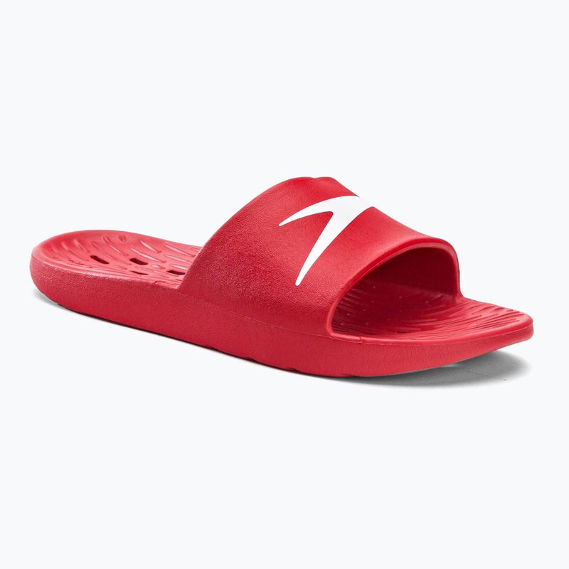 Speedo Slide da uomo, infradito rosso nutrito