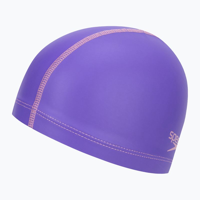 Cuffia da nuoto Speedo Long Hair Pace Junior per bambini viola galattico/rosa scuro 2
