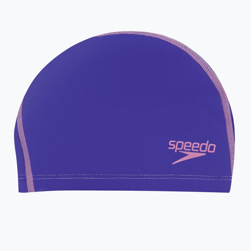 Cuffia da nuoto Speedo Long Hair Pace Junior per bambini viola galattico/rosa scuro 5