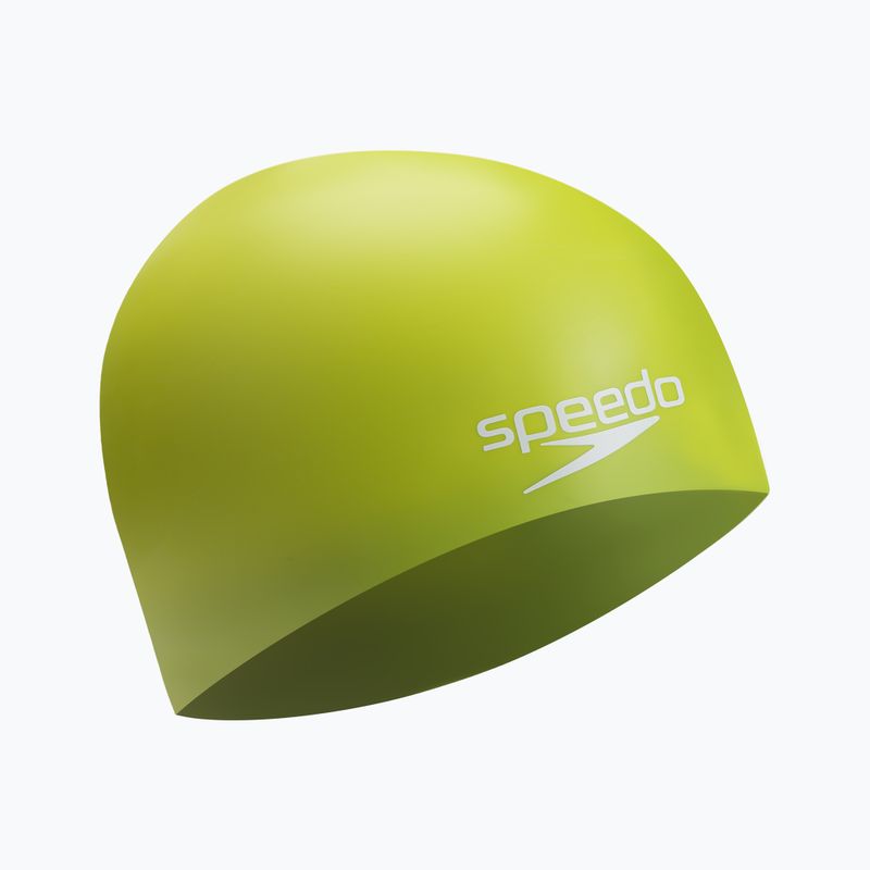Speedo Cuffia in silicone stampato a tinta unita atomic lime