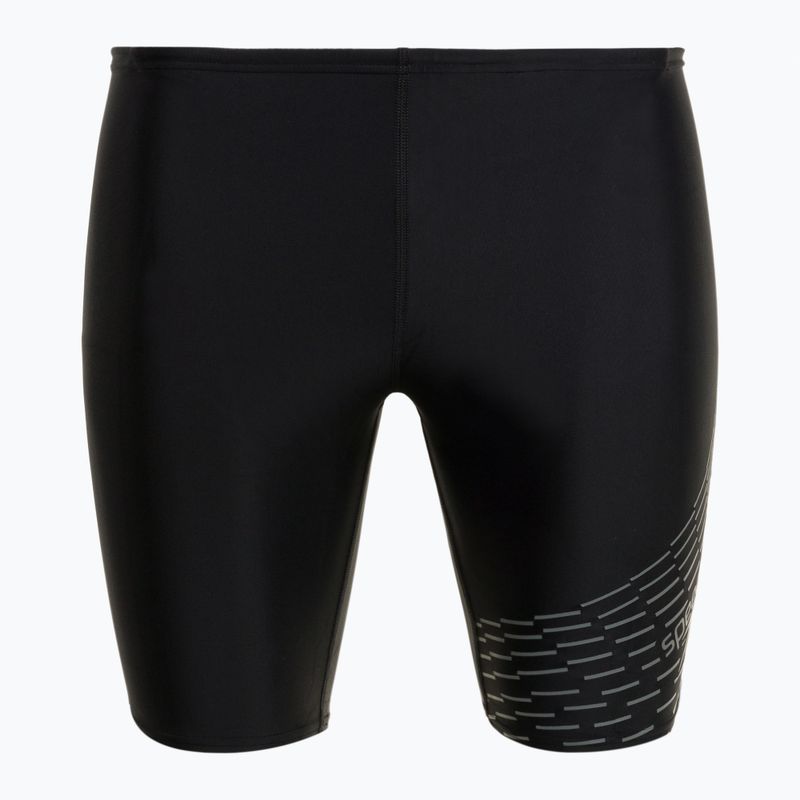 Speedo Medley Logo nero/ardesia costumi da bagno per bambini