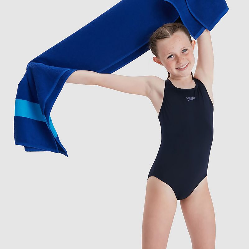 Costume intero da bambino Speedo Endurance+ Medalist true navy 7