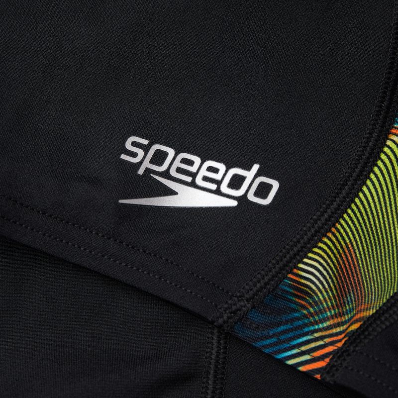 Speedo uomo Allover Digital V-Cut swim jams blk/atomlime/salso/lt adriatic 4