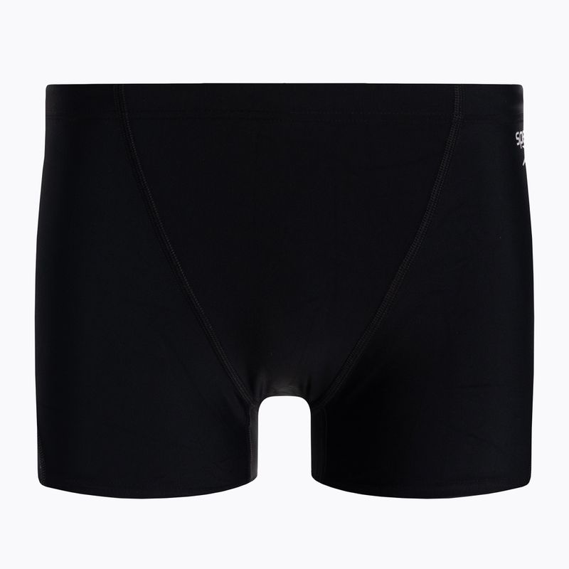 Boxer da bagno Speedo Allover V-Cut da uomo, nero/bianco americano