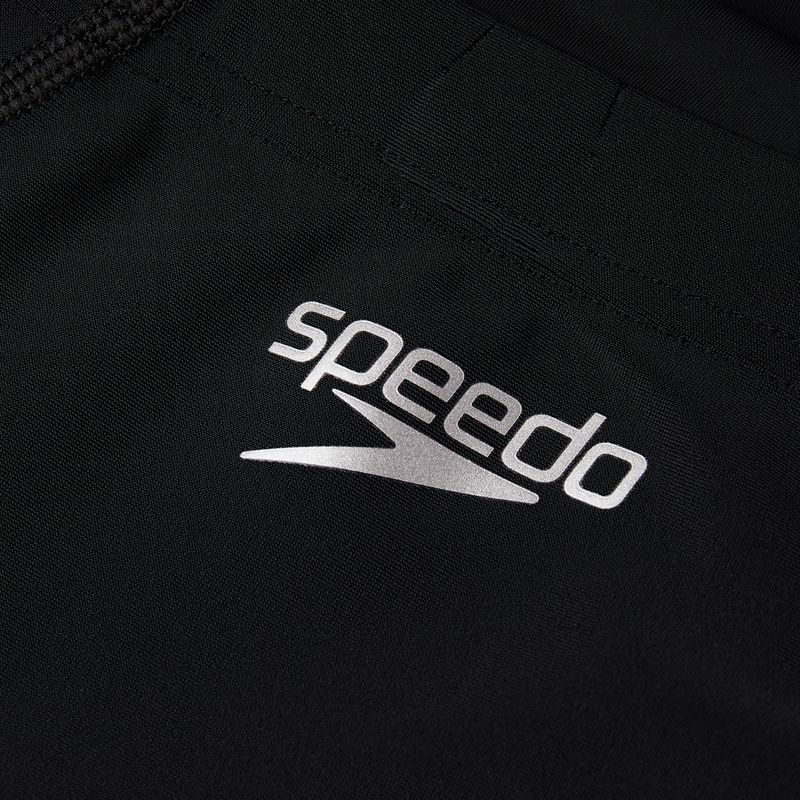 Speedo Uomo Allover V-Cut swim trunks black/usa charcoal 4