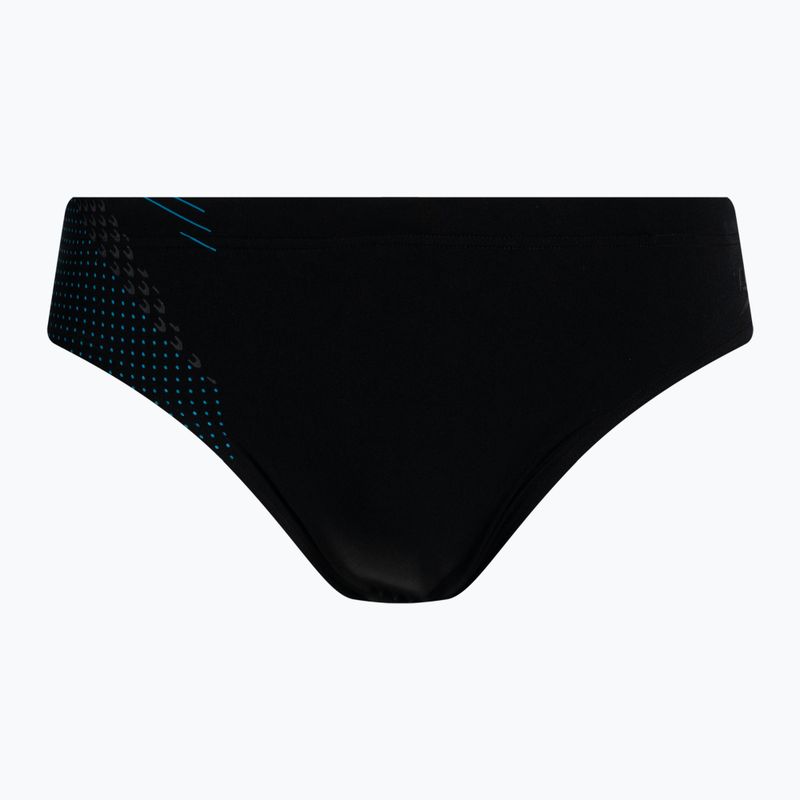 Slip da bagno Speedo Tech Panel da uomo nero/piscina/antracite USA