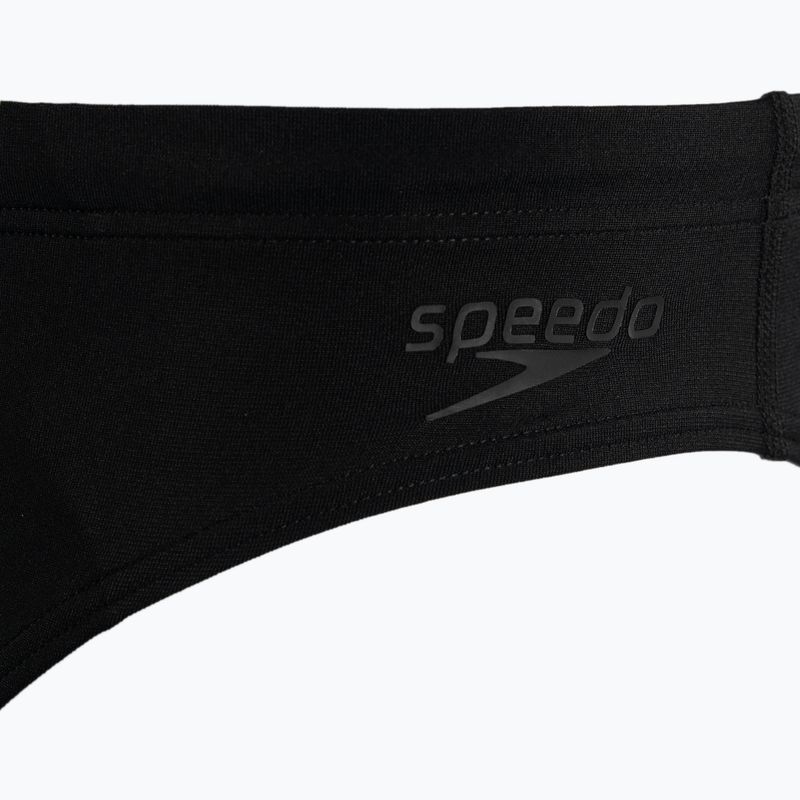 Slip da bagno Speedo Tech Panel da uomo nero/piscina/antracite USA 3