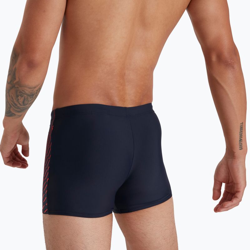 Speedo Uomo Medley Logo medley boxer nuoto truenavy/dragonfireorng 6