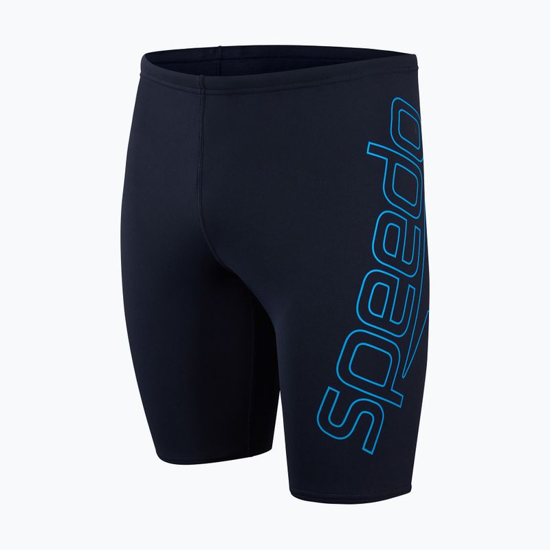 Costume da bagno Speedo Boom Logo Placement da uomo, blu scuro/blu scuro 5