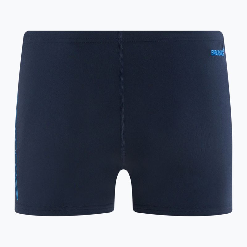 Pantaloncini da bagno Speedo Boom Logo Placement da uomo, blu scuro/blu scuro 2