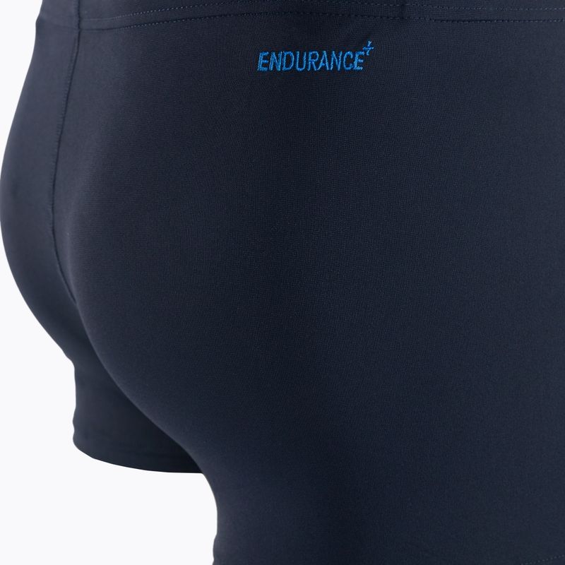 Pantaloncini da bagno Speedo Boom Logo Placement da uomo, blu scuro/blu scuro 4