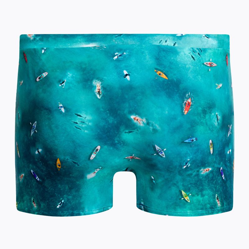 Speedo Escape surf artic teal/tile/nero boxer da bagno da uomo 2