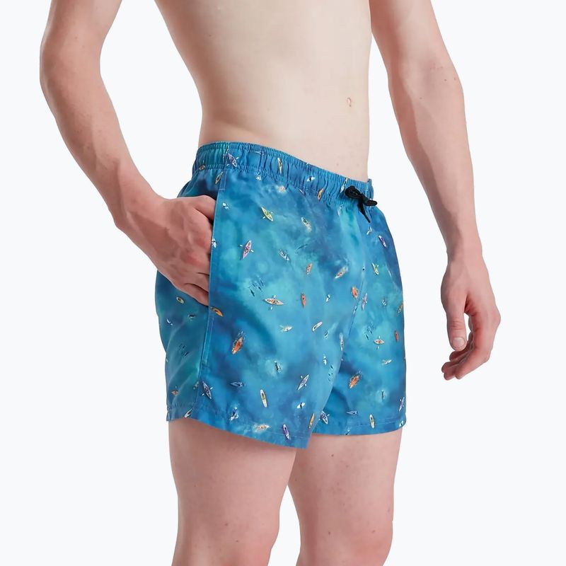 Speedo Digital Printed Leisure 14" surf artic pantaloncini da bagno uomo teal/tile/nero 2